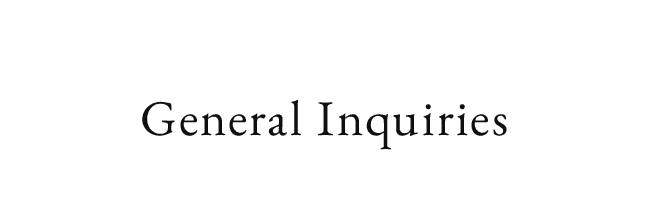General Inquiries